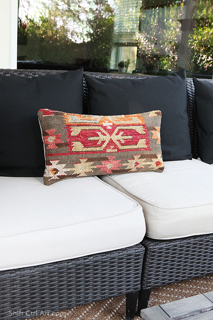 DIY 3 kilim pillows for price of one