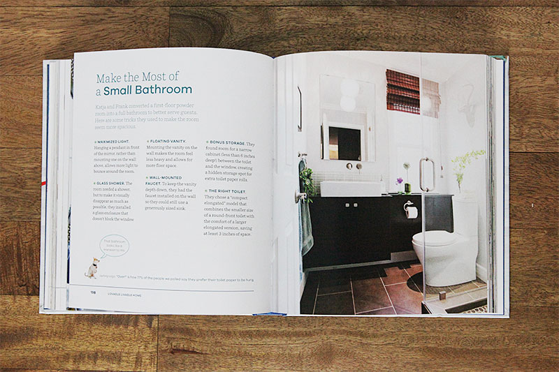 Shift Ctrl Art published in Lovable Livable Home by Young House Love - a New York Times Bestseller