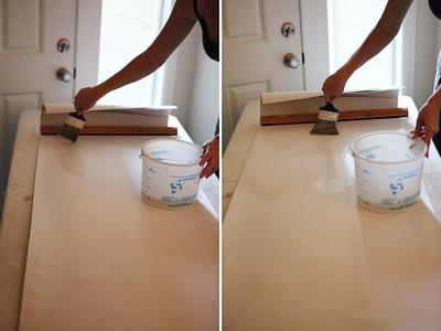 How to: apply wallpaper lining using wall size adhesive